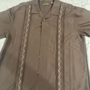 Cubavera Dark Brown Shirt
